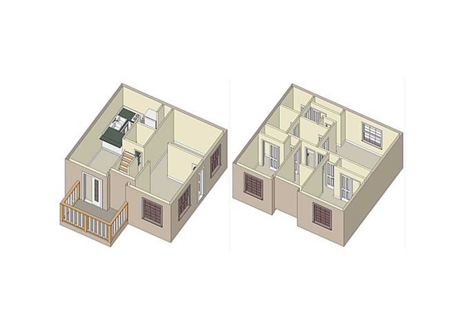 The Claremont_Claremont CA_Floor Plan_Wildflower_2 Bedroom 2 Bathroom The Claremont_Claremont CA_Floor Plan_Wildflower_2 Bedroom 2 Bathroom